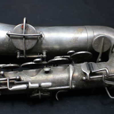 An Antique 1920's Wm. Frank & Co. C Melody Saxophone a Good Sax for Jazz   as-is   # 9 S image 11