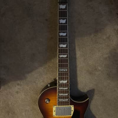 ESP LTD EC-401 VF DiMarzio 2014 - 2015 - Tobacco Sunburst image 3