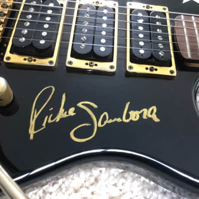 Kramer Richie Sambora signature model Original Run Black before Jersey Star Rock n Roll Hall of Fame image 3