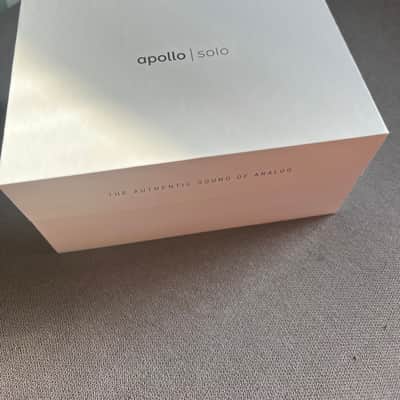 Universal Audio Apollo Solo Heritage Edition Thunderbolt 3 Audio Interface 2020 - Present - Silver image 2