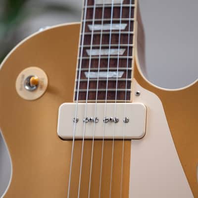 2025 Gibson USA Les Paul Standard 50s P90s - Goldtop image 5