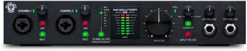 Mint Black Lion Audio Revolution 6x6 USB C Audio Interface imagen 1