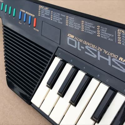 Yamaha SHS-10B Vintage Keytar FM Synthesizer Keyboard + Accessories image 3