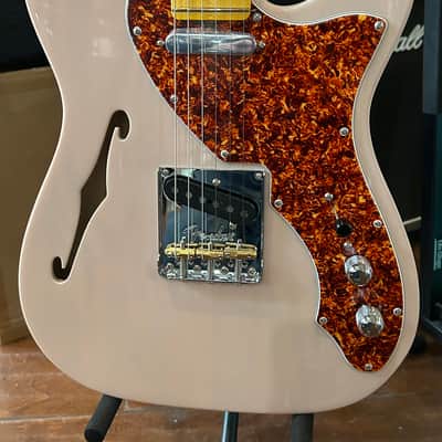 Fender American Professional II FSR Thinline Telecaster - Transparent Shell Pink /7lbs. 2.9oz #US24033586 image 2