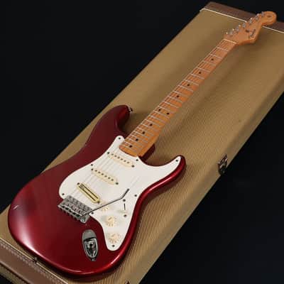 Fender USA Vintage Hot Rod '57 Stratocaster Maple Fingerboard Candy Apple Red [V174159] (04/29) image 1