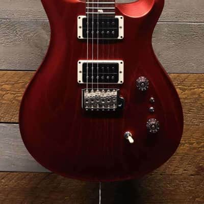 PRS CE 24-08 Swamp Ash Limited Edition Satin Red Apple Metallic 0400724 image 1