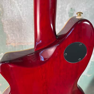 Washburn CT-2QCS Electric Guitar w/OHSC - Flamed Cherry Burst #1883 image 11