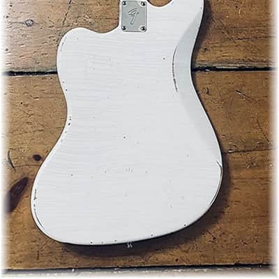Unbelievable USA bound,Roasted ( 5A +) flame maple neck.Hidden fret tangs.Rounded edges", Made for a Jazzmaster , Tele or Strat  body # PJM-5A -You never felt frets like this. image 15