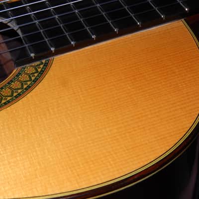 TATSUHIKO HIROSE 20 1978 - YAMAHA GC70 CLASS CLASSICAL CONCERT GUITAR - SPRUCE/BRAZILIAN ROSEWOOD image 5