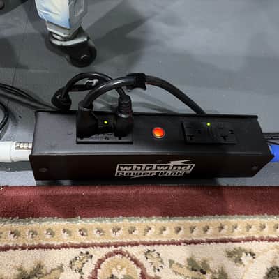 Whirlwind PL1-420-GFI Power Distribution Box - 20A 5020R GFI, Neutrik Powercon - Black image 3