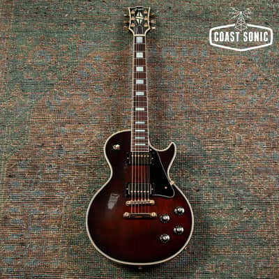 1980 Greco EG-500C Les Paul Custom Made in Japan Tobacco Sunburst w/case image 2