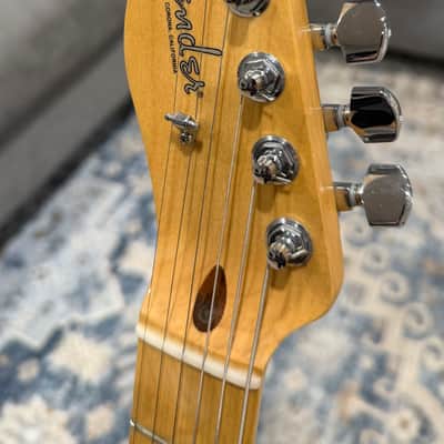 Fender Telecaster Left-Handed, Lefty, Made in USA, Fender Mod Shop 2021 - Vintage Blonde image 7