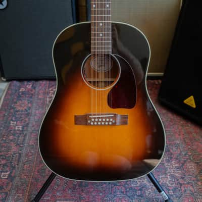 Gibson J-45 Standard 12-String in Vintage Sunburst with Gibson Hardcase - (Pre-Owned) image 1