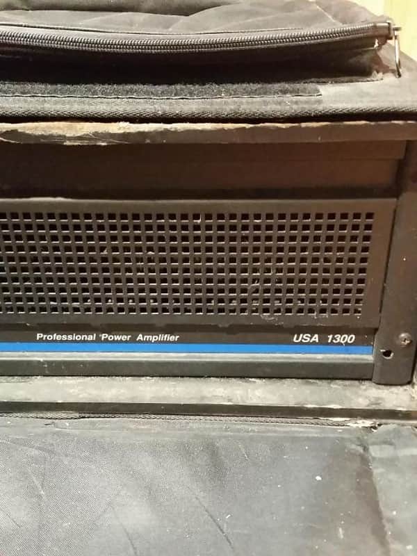 QSC USA 1300 Power Amp | Reverb