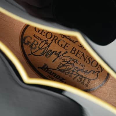 Ibanez GB10 George Benson Black image 11