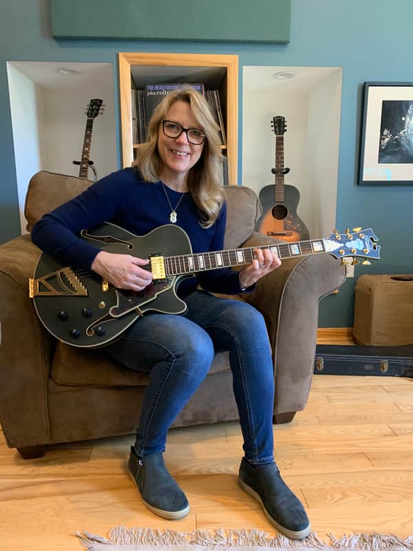 D'Angelico Deluxe SS Semi-Hollow body Susan Tedeschi owned guitar image 1