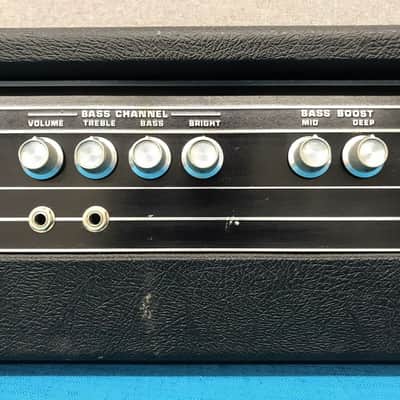 RARE - Vintage 70's EMC Leo Bass & Guitar Amp Head USA - Tested & Working image 3