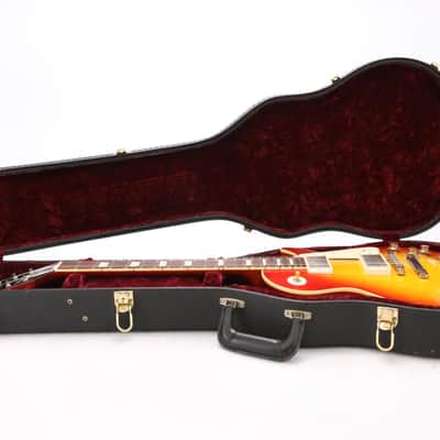 2013 Gibson Custom Historic 1958 Les Paul Standard R8 Cherry Sunburst #50011 image 4