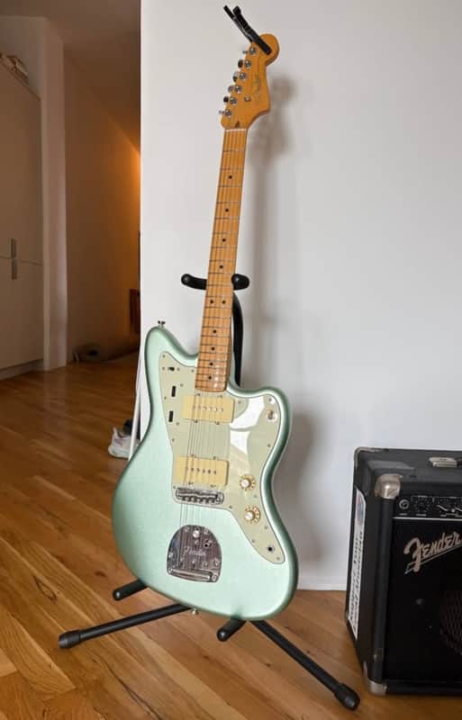 Fender AM Pro II Jazzmaster 2023 - Mint green image 1