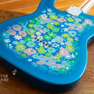 2016 Fender Japan Telecaster 69 Vintage Reissue FSR Blue Flower metallic - stunning MIJ! image 10