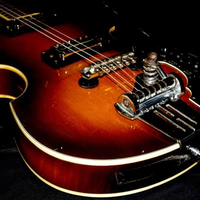 Hofner 459 VTZ 1967 Sunburst. Violin 6 string guitar. UBER RARE with Vibrato. image 19