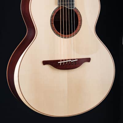 Lowden S-50 Madagascar Rosewood and Adirondack Spruce with Bevel and Leaf Inlays Used (2023) image 1