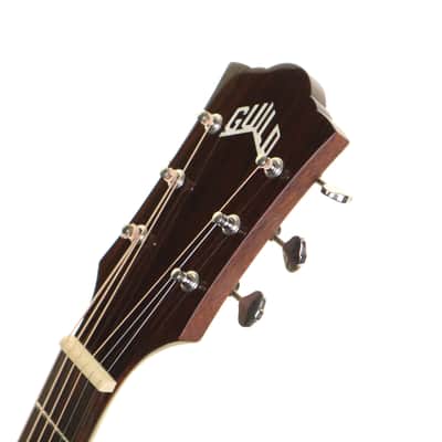 Guild M120-NAT Mahogany Acoustic Guitar with Hard Case image 6
