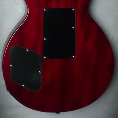 Epiphone Alex Lifeson Les Paul Custom Axcess Quilt - Ruby image 12