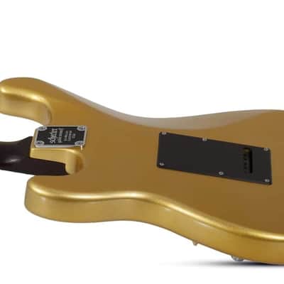 Schecter Nick Johnston Traditional HSS 10th Anniversary Atomic Saffron image 7