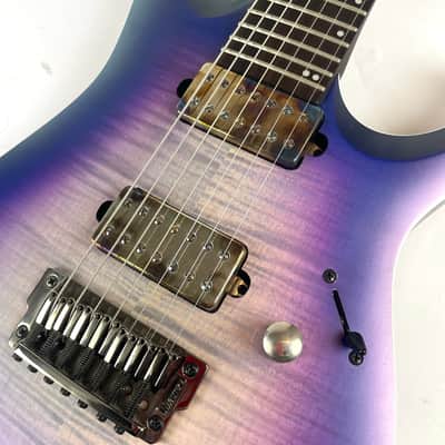 Ibanez RGA71AL-IAF Axion Label - Indigo Aurora Burst Flat image 3