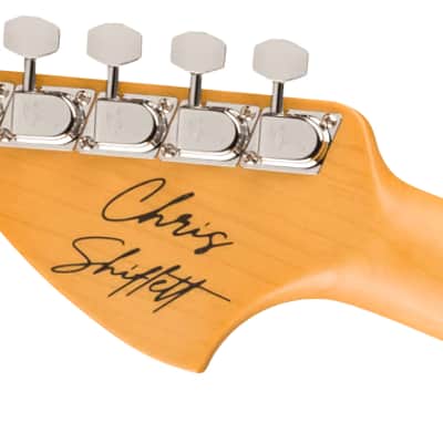 Fender Chris Shiflett Cleaver Telecaster Deluxe Electric Guitar. Rosewood Fingerboard, Charcoal Frost Metallic TGF33 image 6