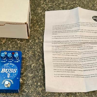 Barber Five Watt World BUSS Burn Unit Super Sport High Gain | Reverb