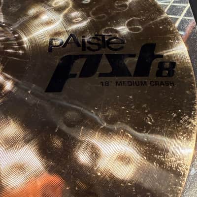Paiste 18" PST 8 Reflector Medium Crash Cymbal 2012 - Present - Brilliant image 2