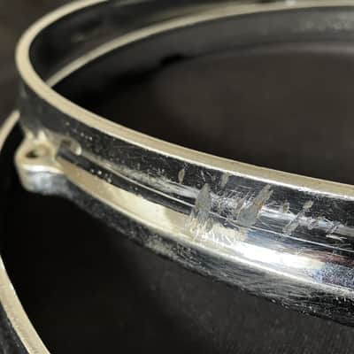 Gretsch Die Cast Hoop Rims for 13" tom with 6 lugs PAIR image 3