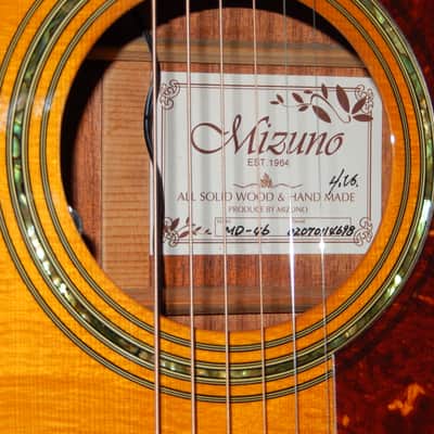 RARITY - MADE IN JAPAN - MIZUNO MD46 1998 - SUPERB ACOUSTIC FINGERSTYLE GUITAR image 4