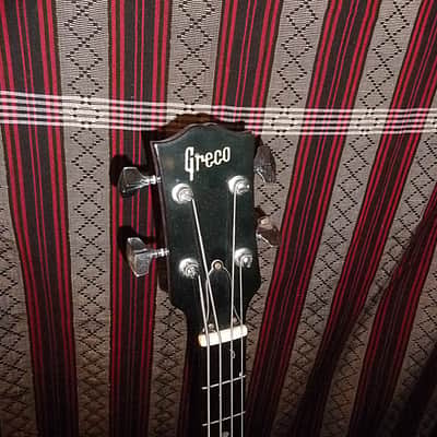 Greco EB-420 SG Bass 1974-75 Cherry Red FREE Shipping to the US. See note for more info image 2