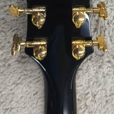 D'Angelico Excel 59 Hollowbody Electric Guitar w/Case, Black DAEX59BLK B-Stock image 7