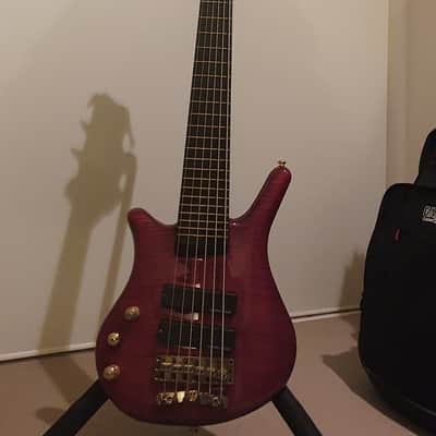 Warwick Thumb 2006 NT Left Handed Custom Shop - French Violet image 2