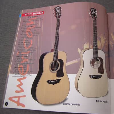 Washburn Catalog  1996 - Excellent condition! Dimebag, Nuno, Hagar, etc. image 5