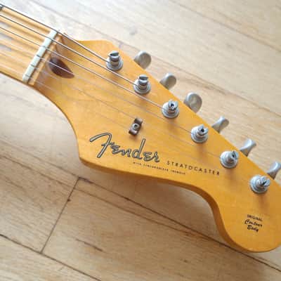 1983 Fender Stratocaster '57 Reissue Fullerton American Vintage Fiesta Red w/ohc, Hangtags image 4