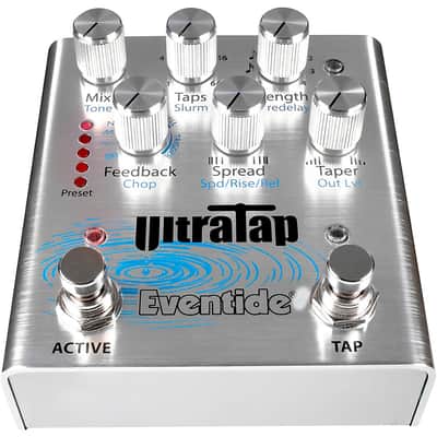 Eventide UltraTap Delay/Reverb Multi-Tap Effects Pedal Regular Silver image 5