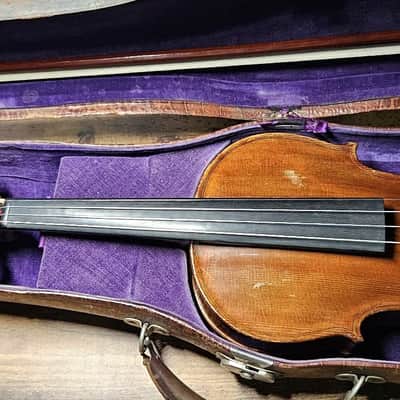 1919 | US | Filip P Wolan 4/4 Violin | Flamed Back | New Bridge | New Zyex | New Bow | Vintage Case image 8