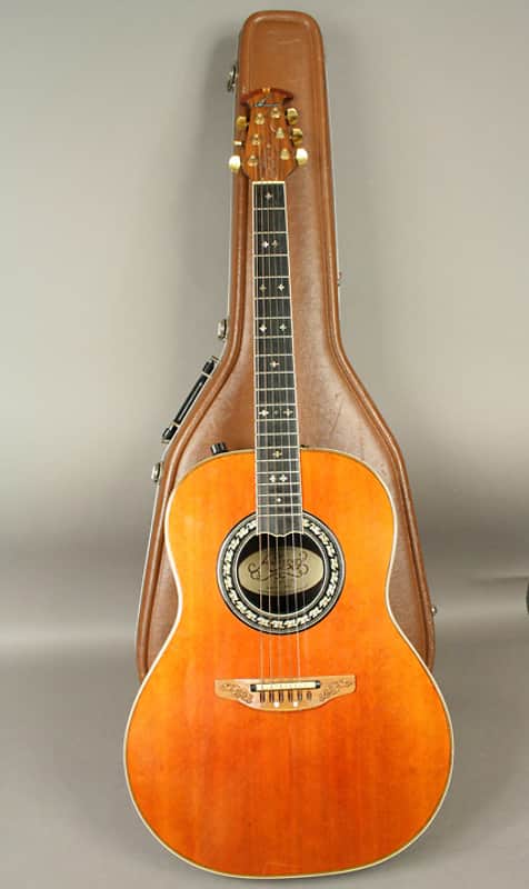 1981 OVATION 1657 The Anniversary Acoustic Electric Guitar Walnut OHSC! image 1