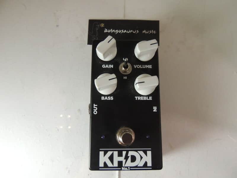 KHDK No.1 Boost Overdrive Effects Pedal Kirk Hammett Free USA Ship image 1