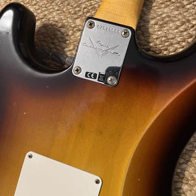 Fender Custom Shop '64 Stratocaster Journeyman Relic 2020 Faded 3-Color Sunburst image 14