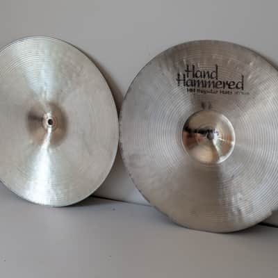 Sabian 14" HH Hand Hammered Regular Hi-Hat Cymbals (Pair) 1992 - 1998 - Natural image 16