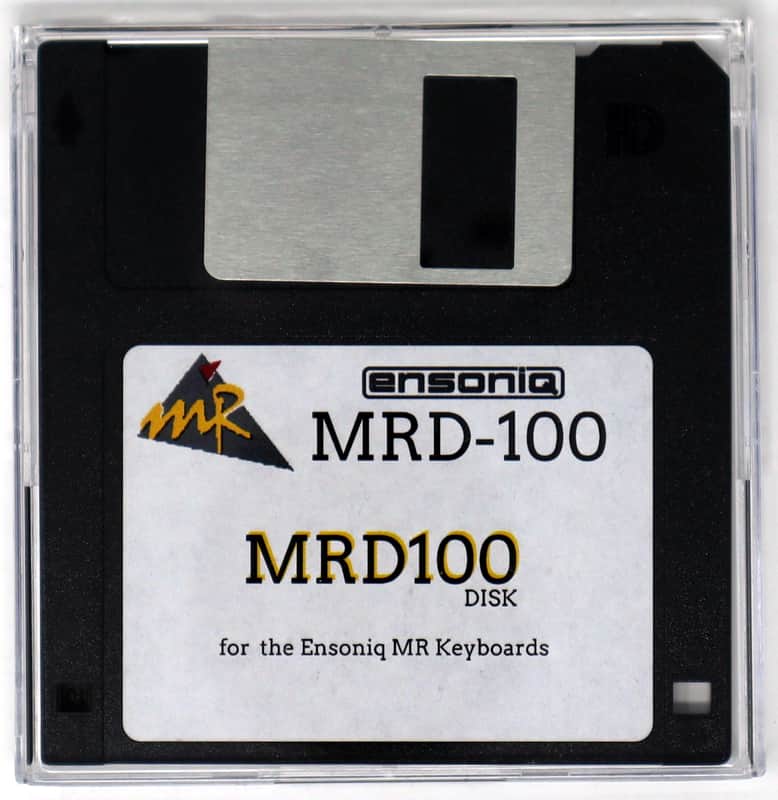 Ensoniq MR & ZR Series MRD-100 Floppy Disk for MR61 MR76 ZR76 MRD100 2020s image 1