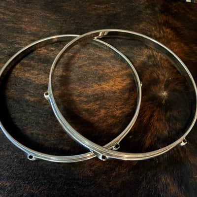 Rogers Kit Holiday 1960s 20, 12, 14 White Marine Pearl image 7