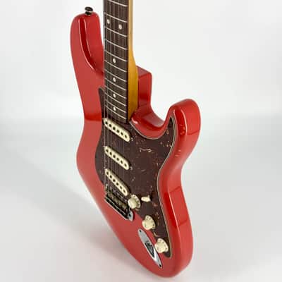 2010 Fender Custom Shop Limited Edition ’62 Stratocaster Relic Abby Ybarra - Fiesta Red image 10