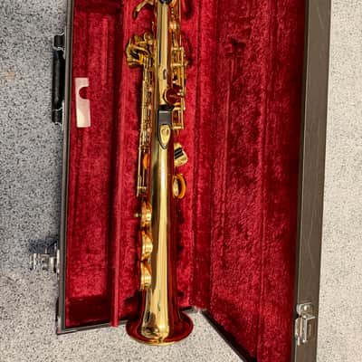 Yamaha YSS-475 Soprano Saxophone 2000s - Brass image 3